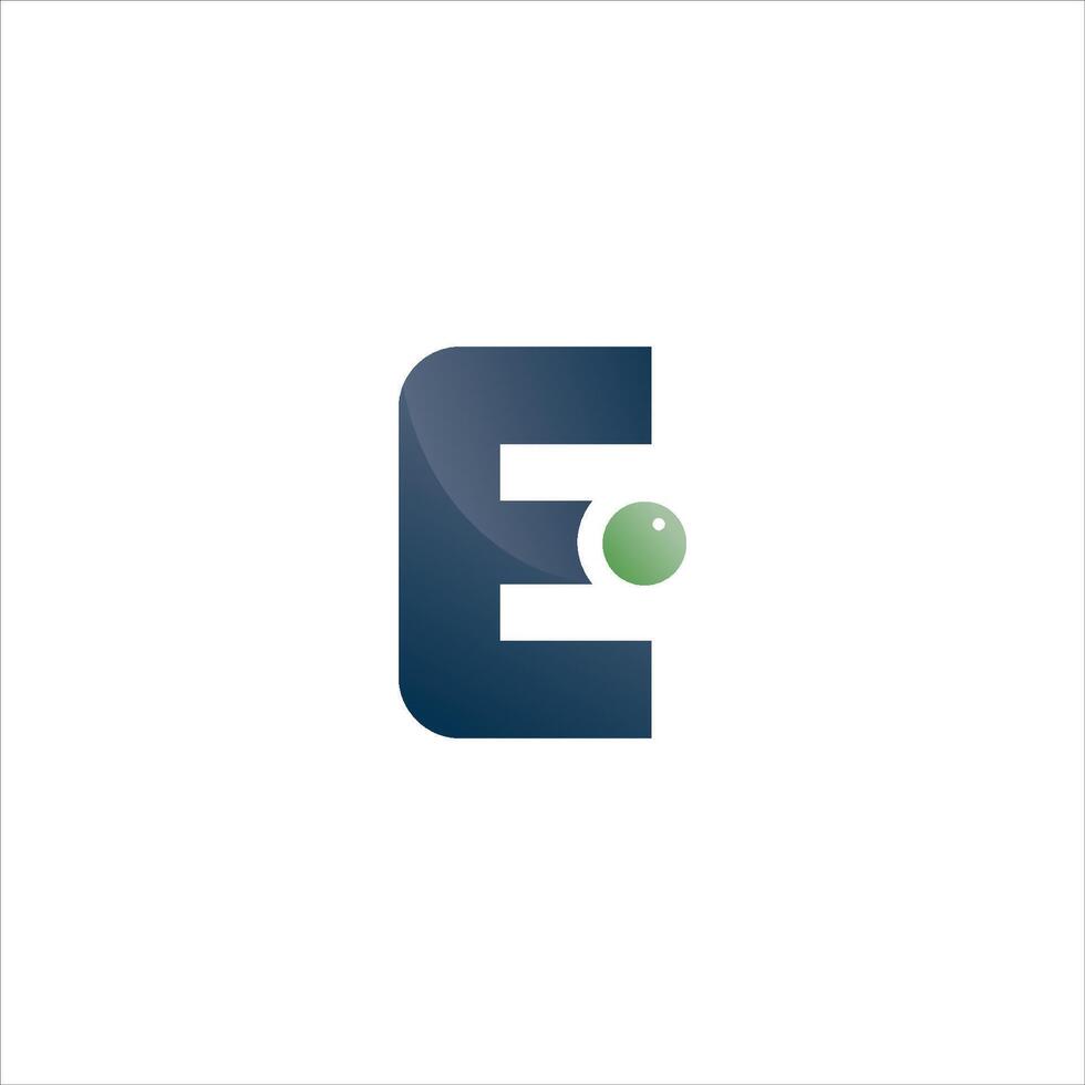 Initial letter ei or ie logo vector design templates