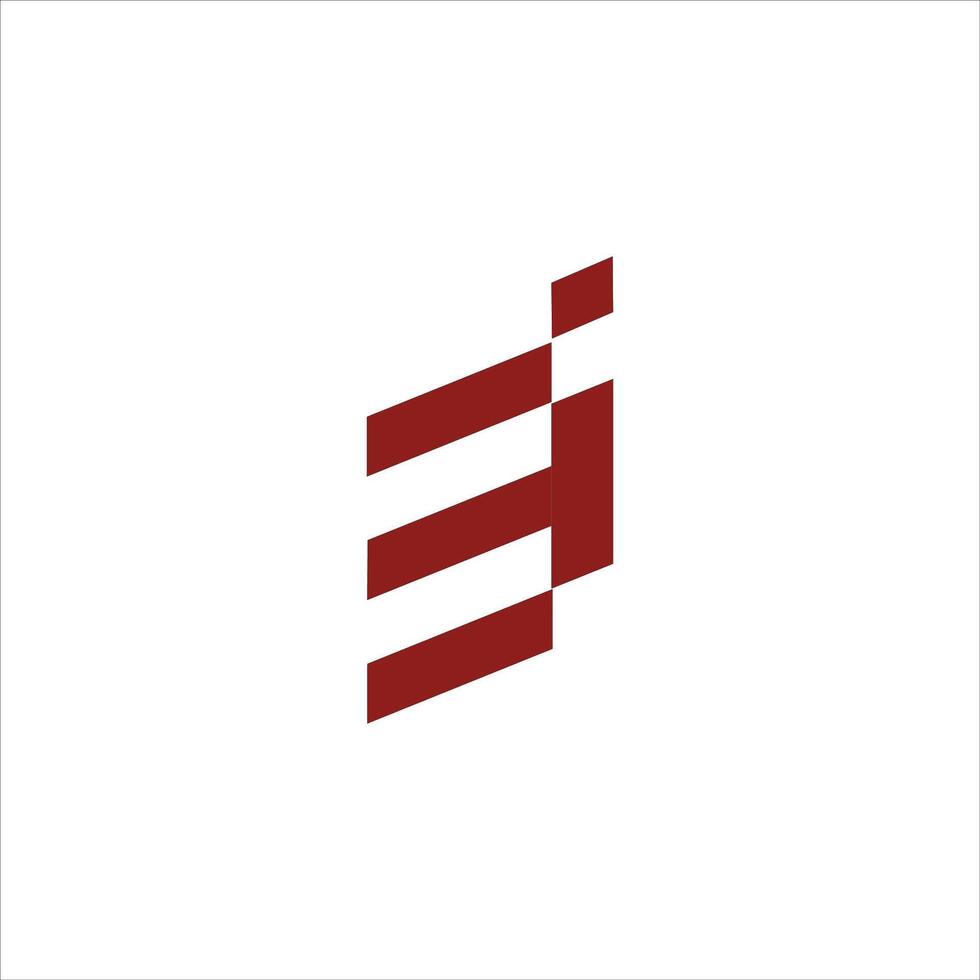 Initial letter ei or ie logo vector design templates