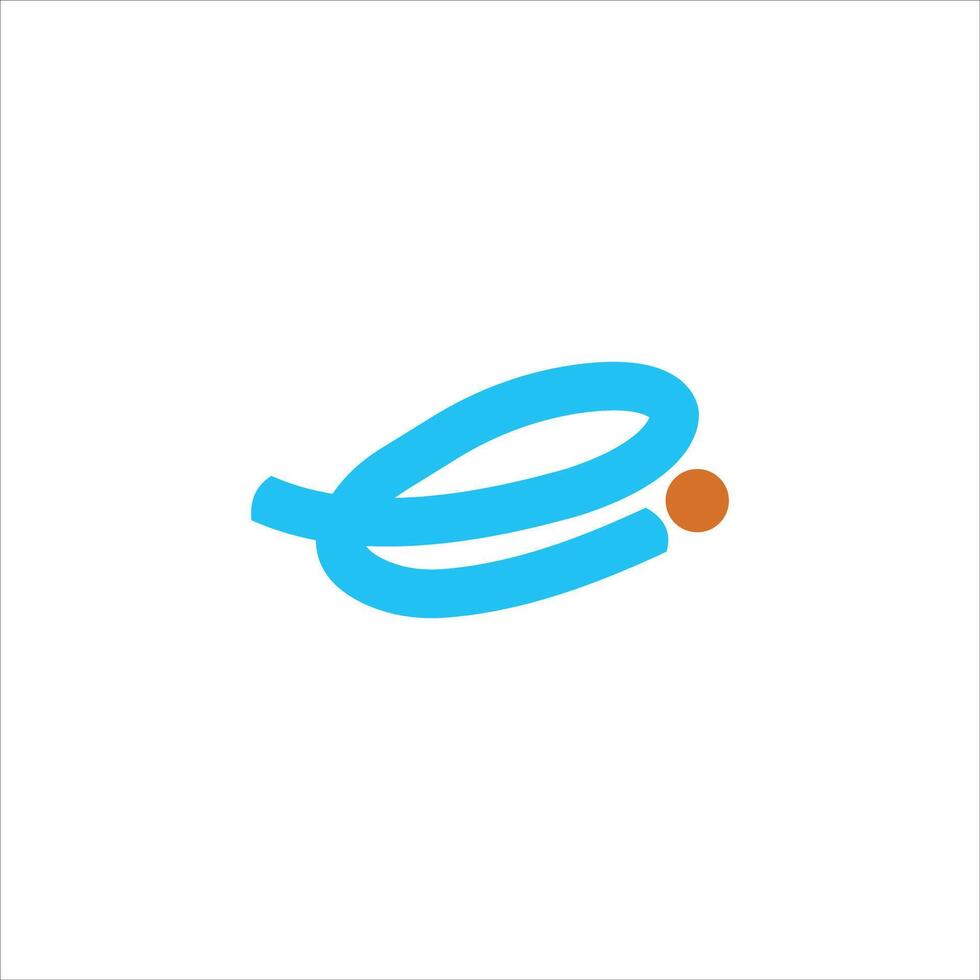 Initial letter ei or ie logo vector design templates