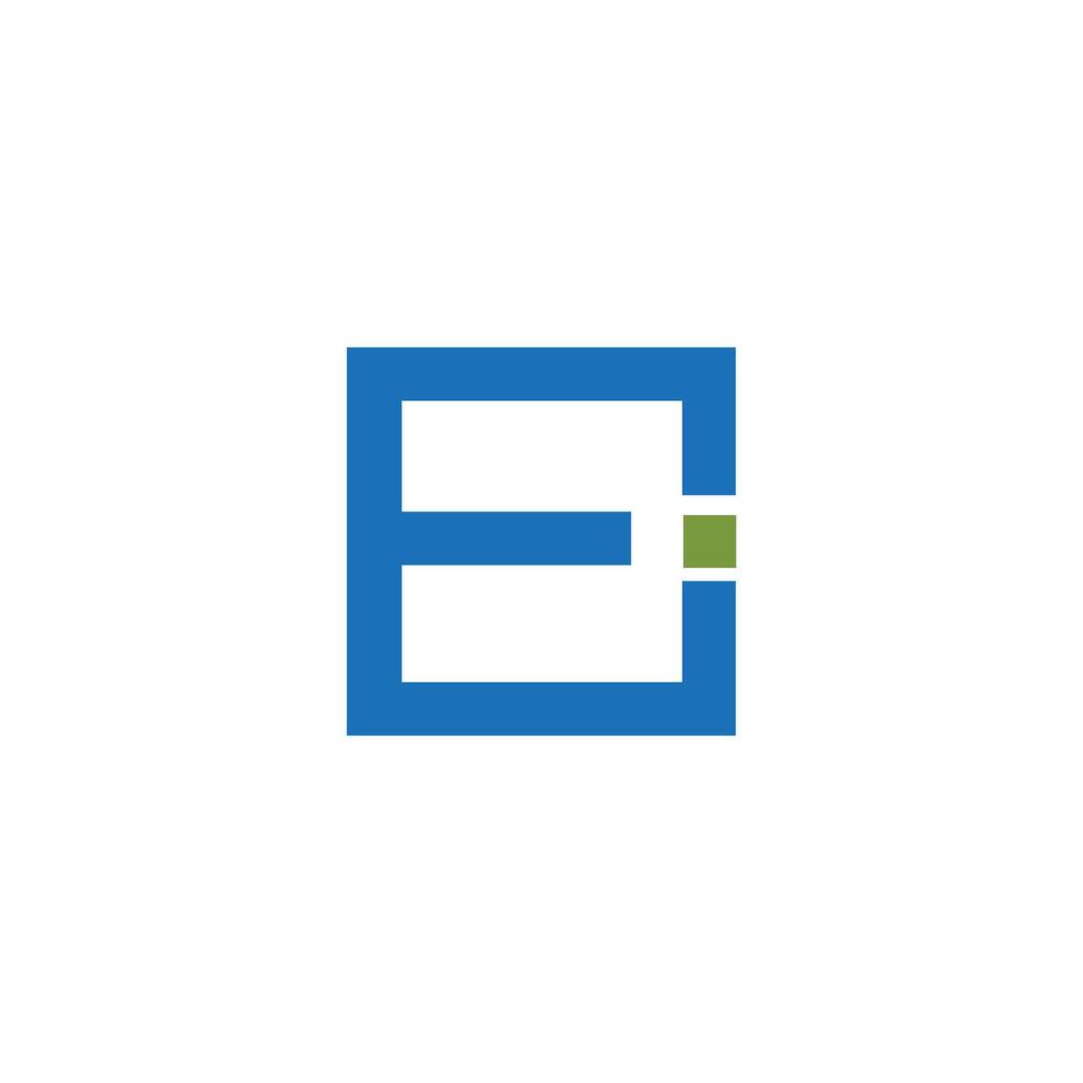 Initial letter ei or ie logo vector design templates