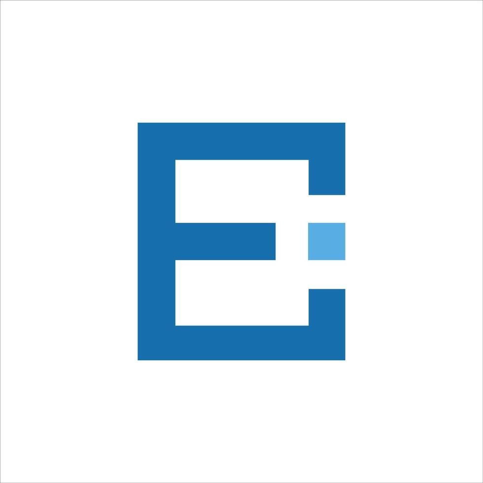 Initial letter ei or ie logo vector design templates