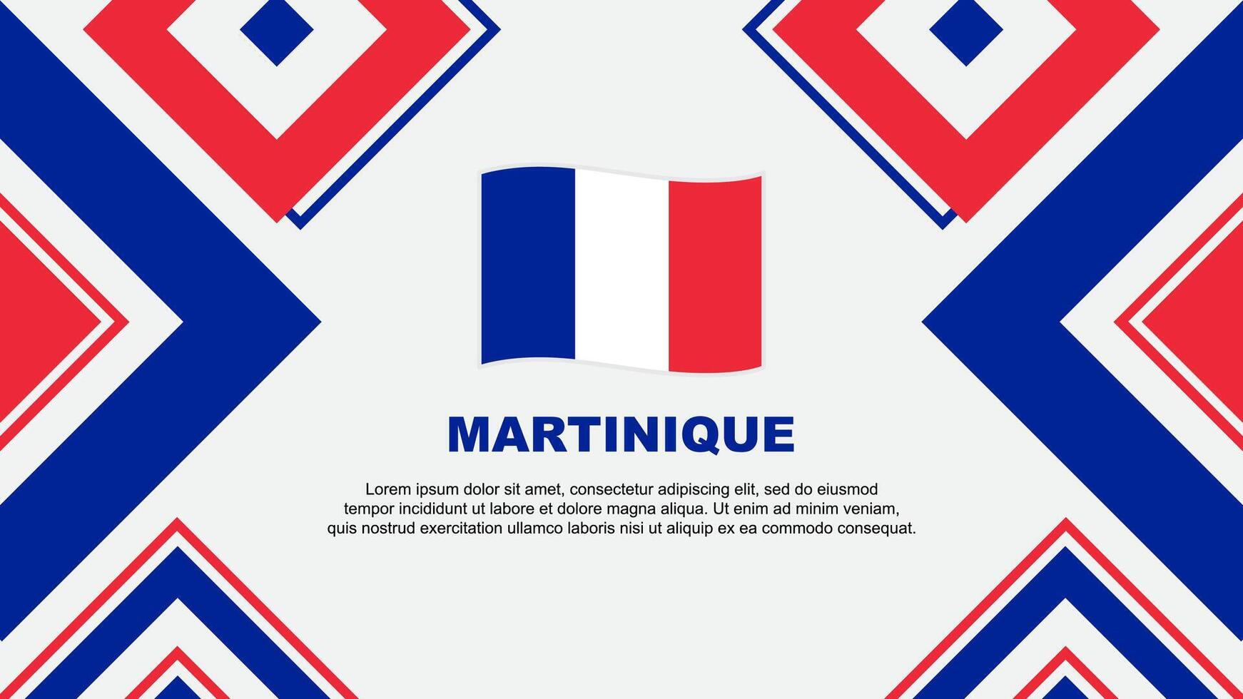 Martinica bandera resumen antecedentes diseño modelo. Martinica independencia día bandera fondo de pantalla vector ilustración. independencia día