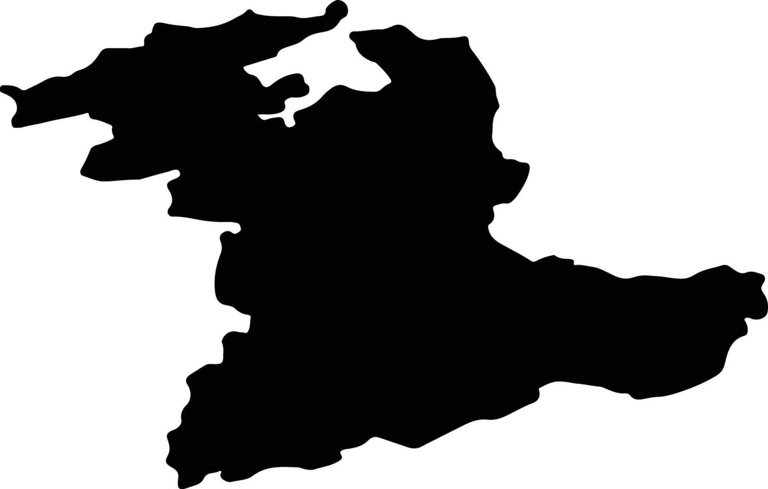 Bern Switzerland silhouette map vector