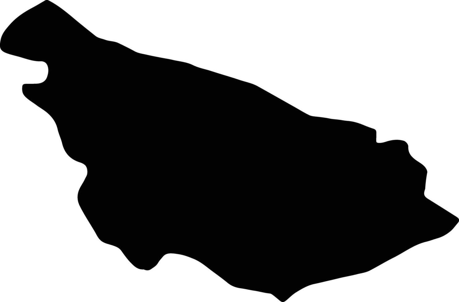 Brindisi Italy silhouette map vector