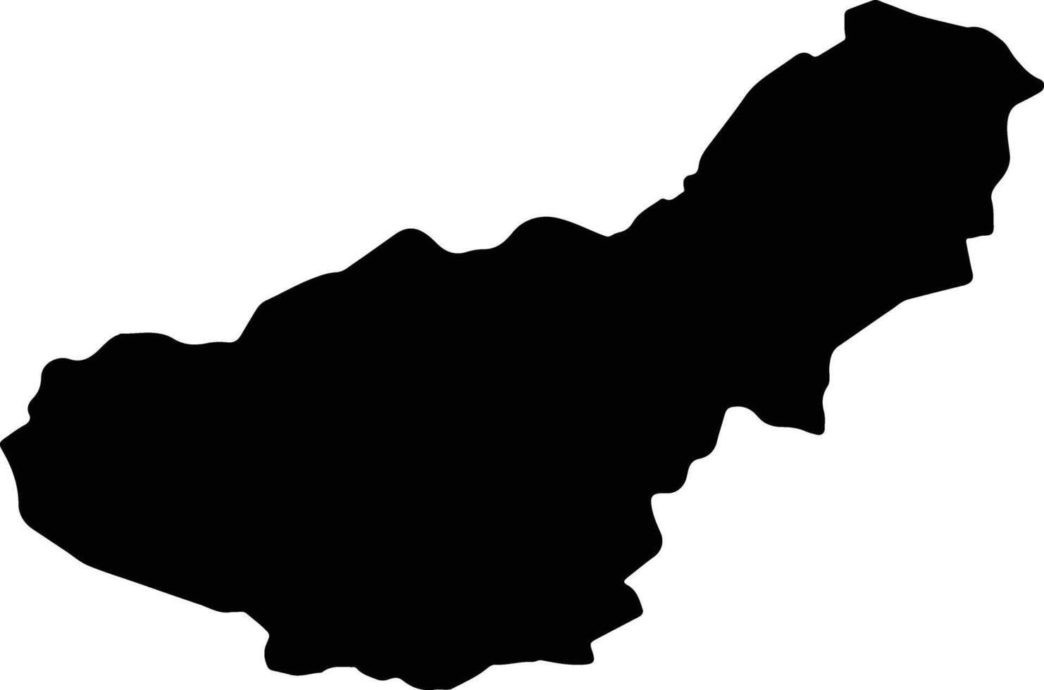 Granada Spain silhouette map vector