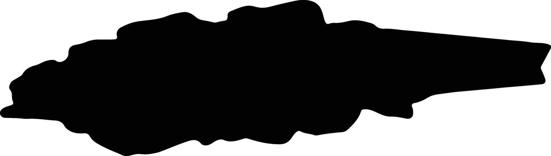 Jogeva Estonia silhouette map vector