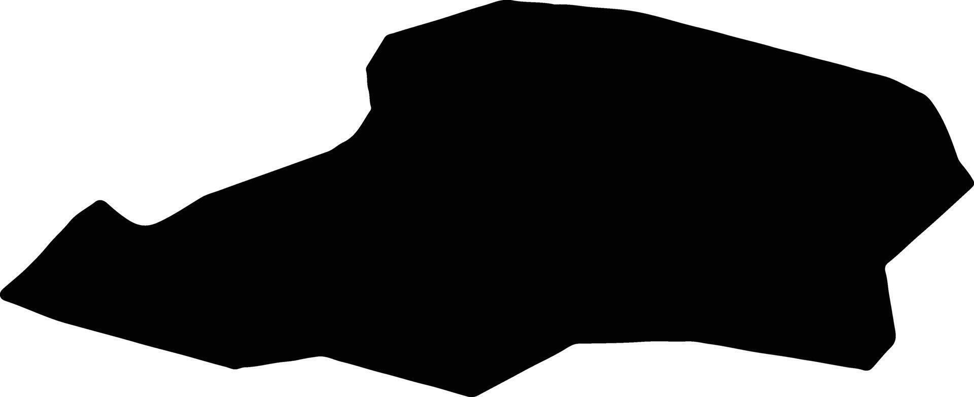 Sopron Hungary silhouette map vector