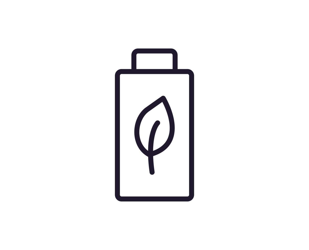 Battery concept. Modern outline high quality illustration for banners, flyers and web sites. Editable stroke in trendy flat style. Line icon of battery vector