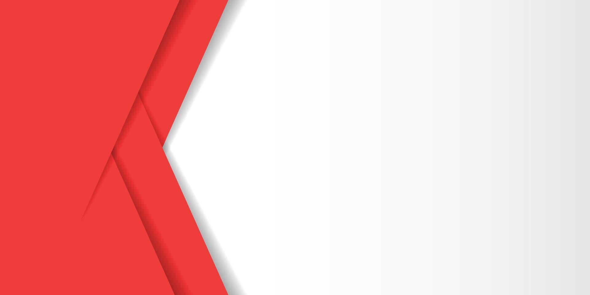 red white modern abstract background design vector