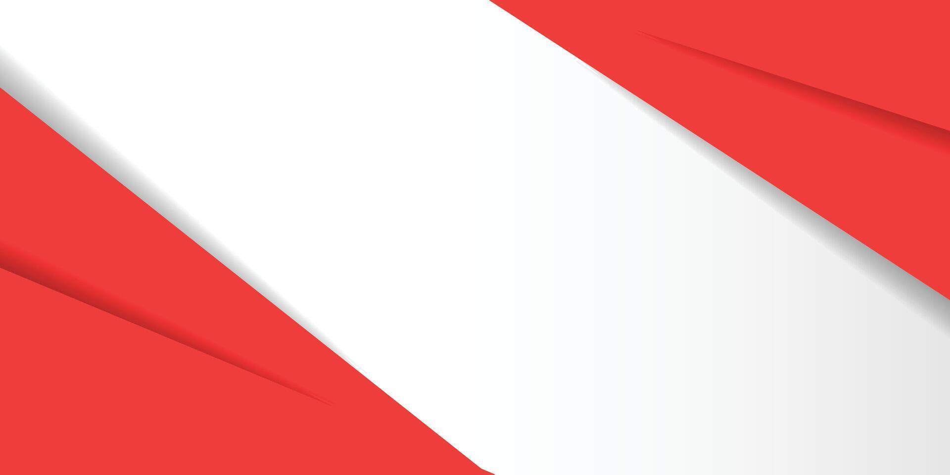 red white modern abstract background design vector