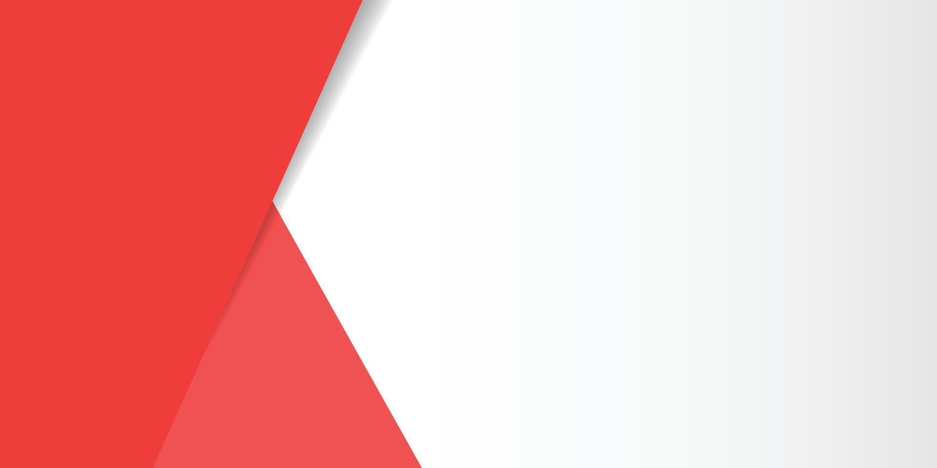 red white modern abstract background design vector