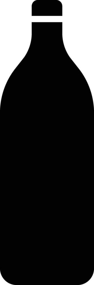 Plastic bottle icon in flat style. isolated on design Plastic water bottle. Container water bottle sign vector for apps and website