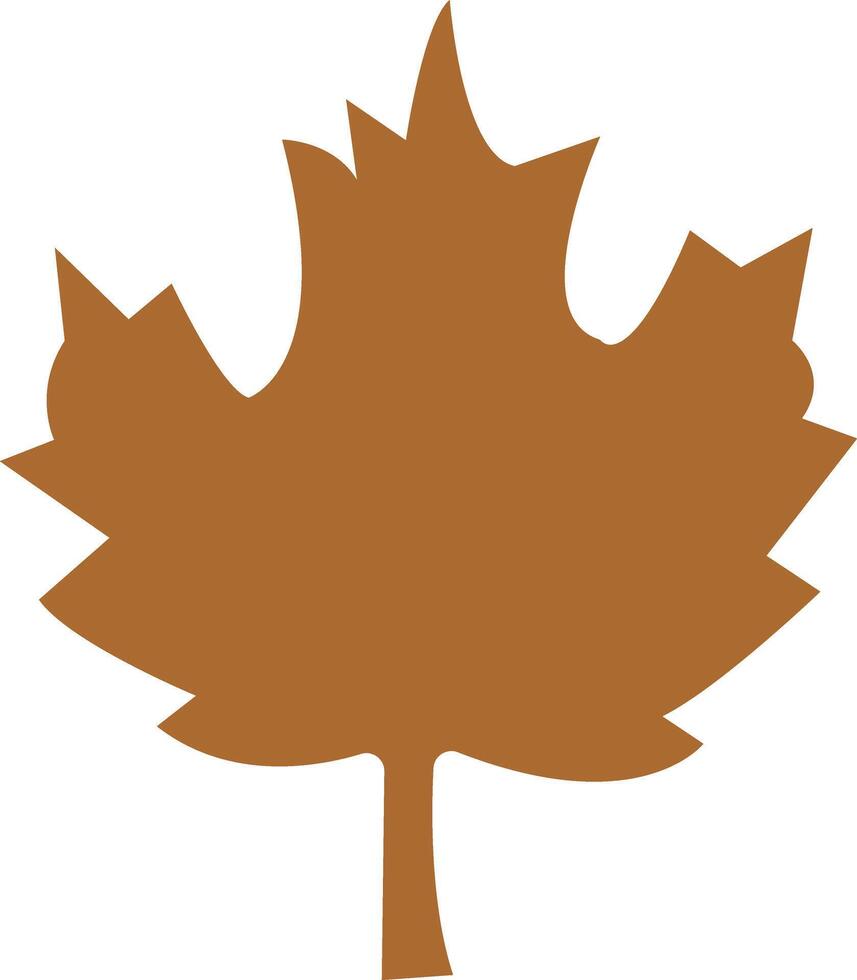 otoño hojas icono en plano estilo. aislado en varios caído hojas otoño concepto. arce árbol hoja. estacional fiesta acción de gracias saludo tarjeta. vector para aplicaciones sitio web