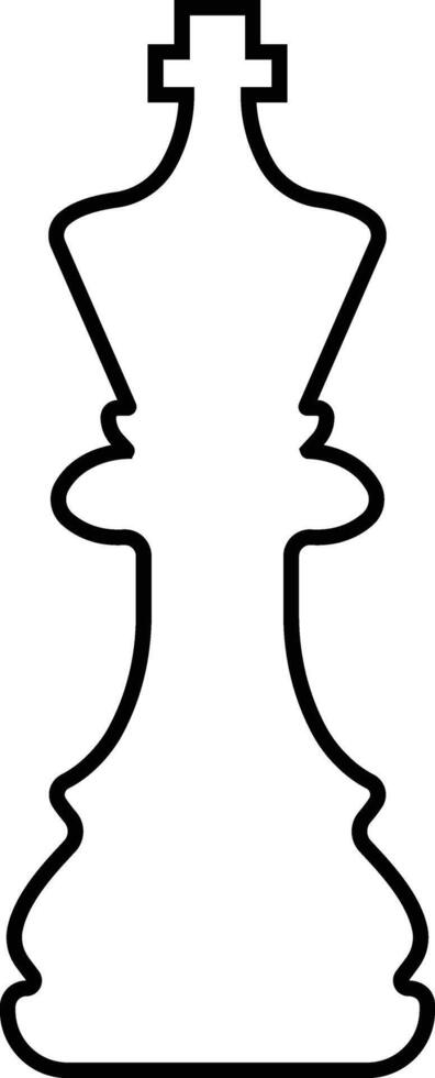 Chess icon in line. isolated on Chess piece, Checkmate. Pawn, Knight, Queen, Bishop, Horse, Rook, Strategy sports activity Smart board game elements vector for apps web