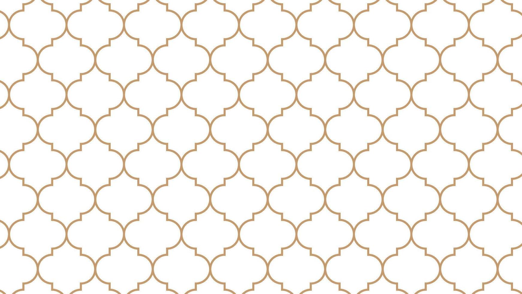 Golden Moroccan seamless pattern. Great design for fabric, textile, cover, wrapping paper, background. Fine lines. vector