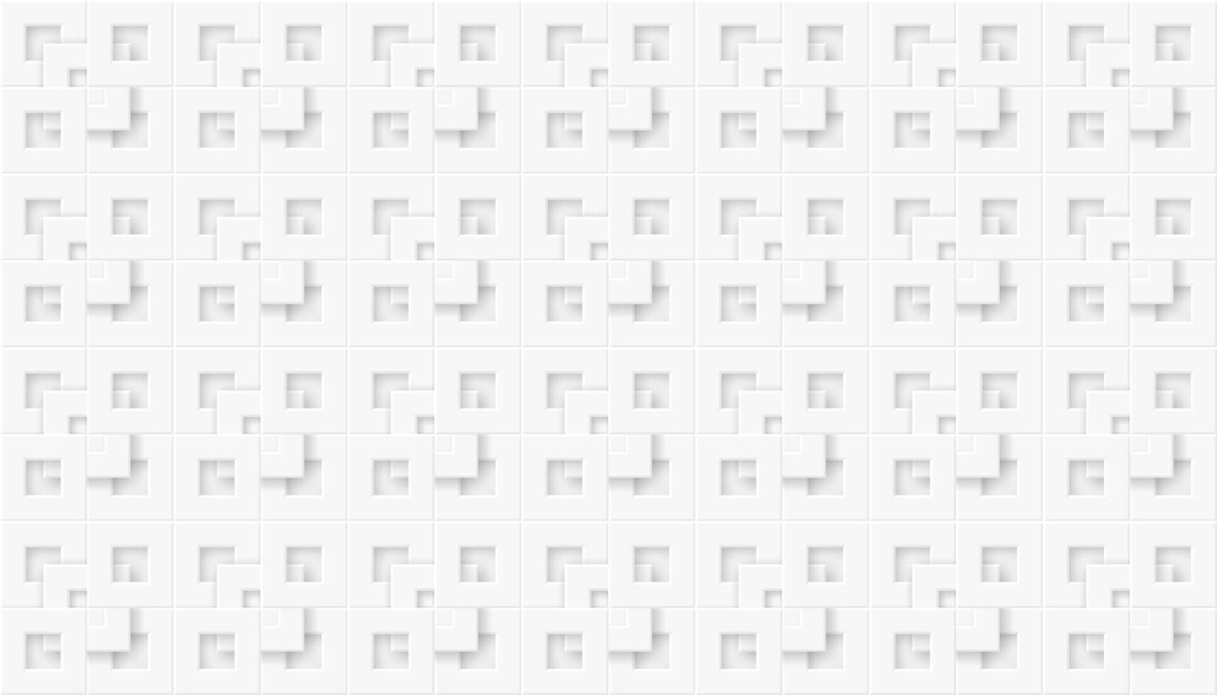Square abstract white background. Modern minimalist square geometric background vector