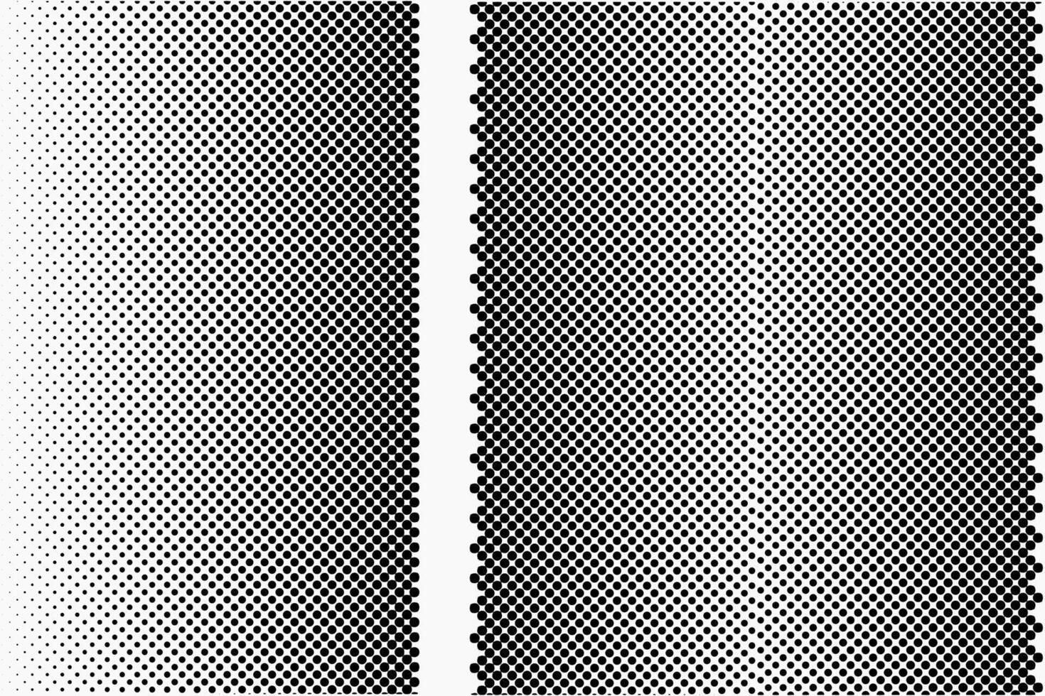 Abstract black halftone vector illustration.