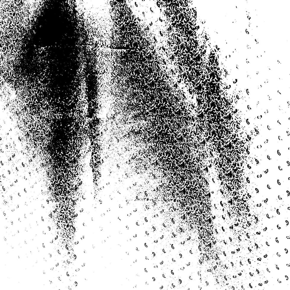 Rustic grunge vector texture with grain and stains. Abstract noise background. Weathered surface.