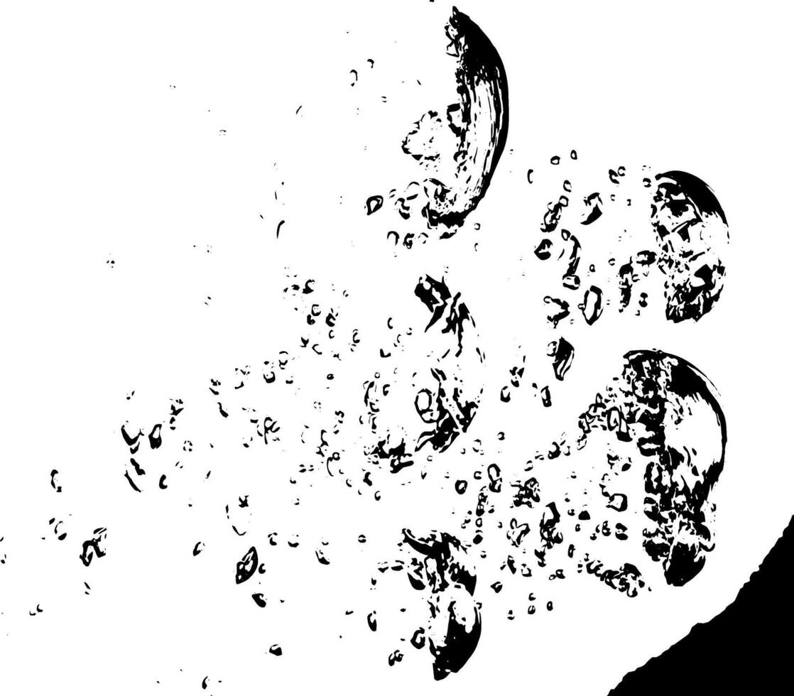 Rustic grunge vector texture with grain and stains. Abstract noise background. Weathered surface.