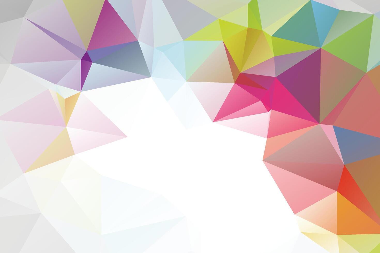 Abstract background with a low poly design Vector. vector