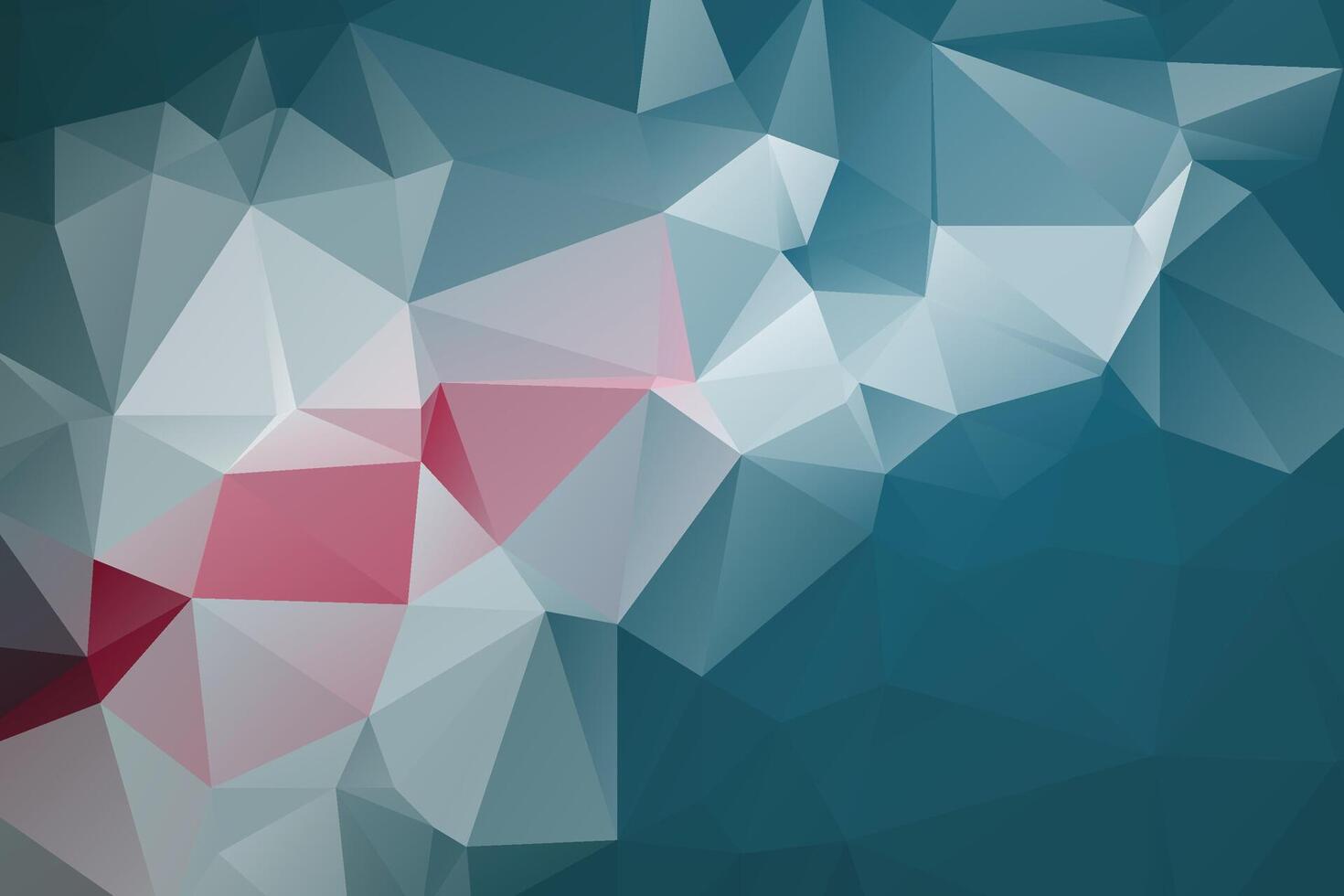 Abstract background with a low poly design Vector. vector