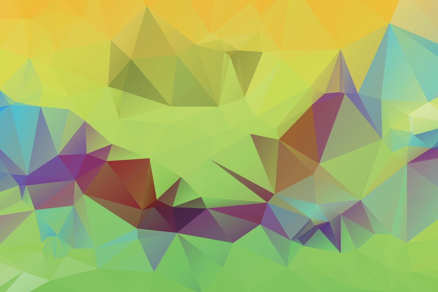 Abstract background with a low poly design Vector. vector