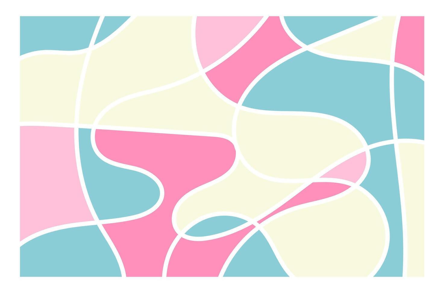 Vector Pastel of Pink Mozaic Abstract Background Graphic Resource