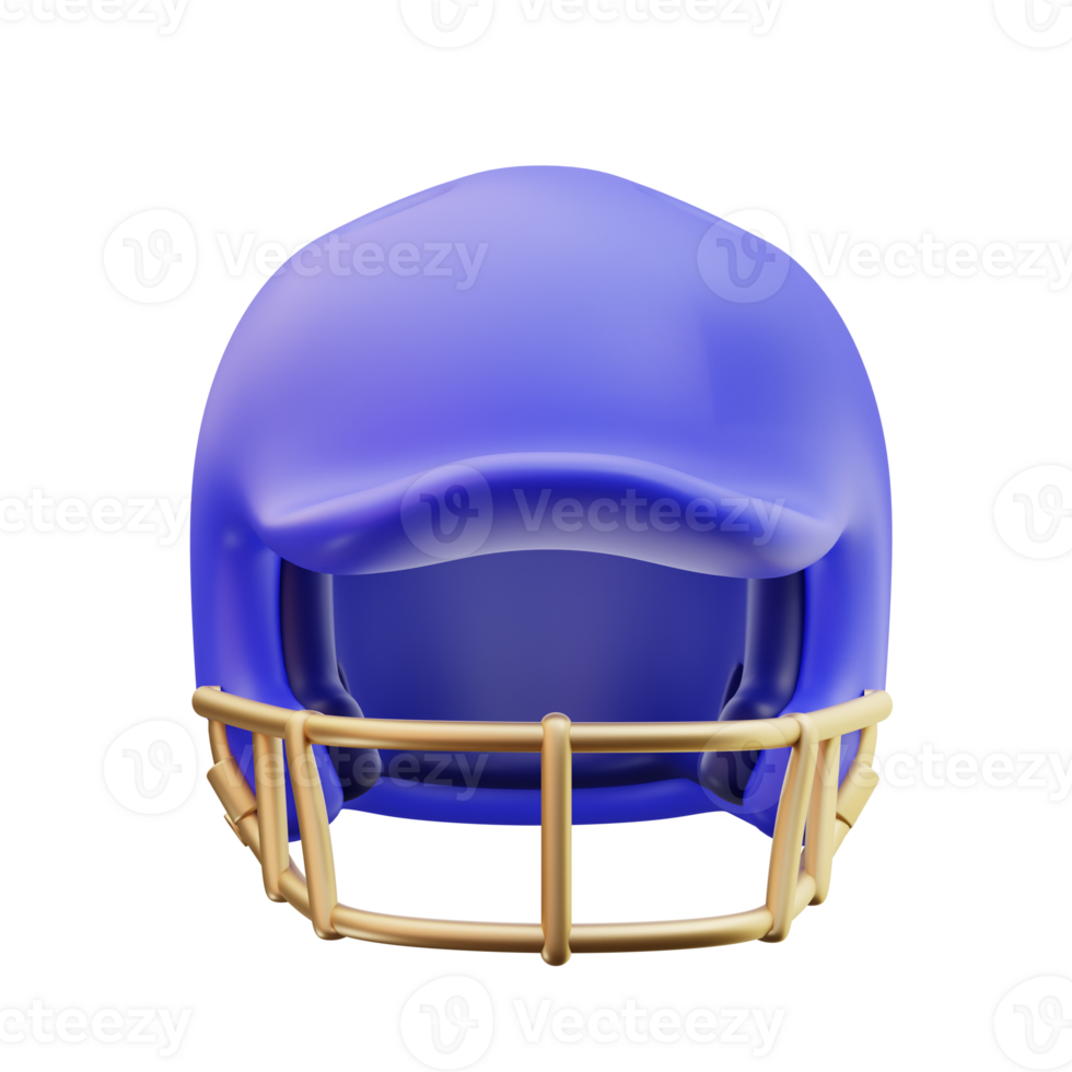 3d illustration batting helmets faceguard png