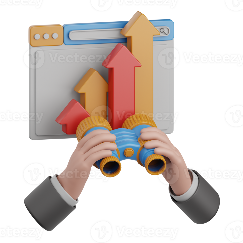 3d interpretazione ragnatela visibilità isolato utile per seo, sito web, Internet, ottimizzazione e altro png