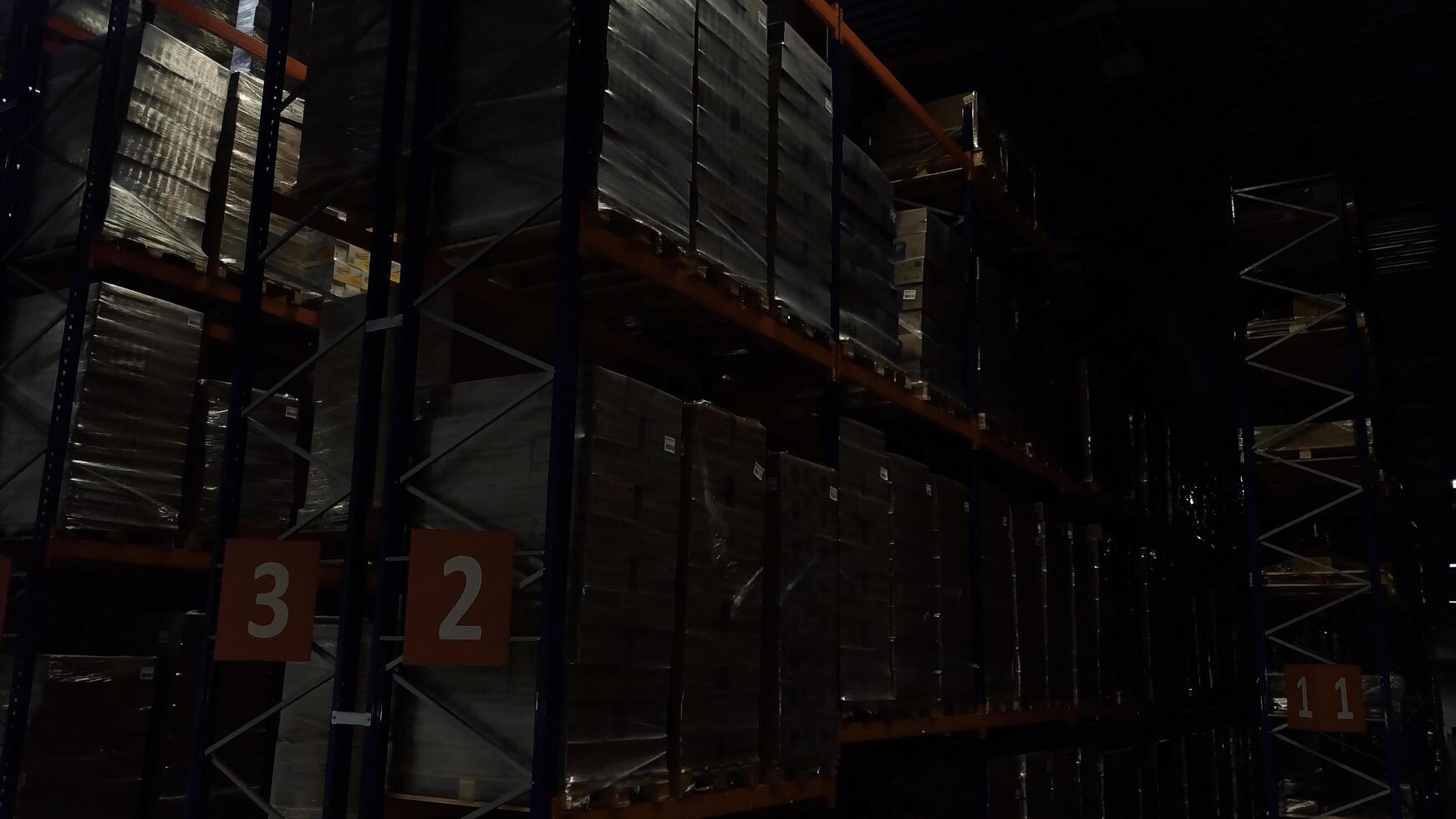 Serbia-Belgrade,12.14.2022. Creative. Work at the post office with unpacking parcels and moving them to the right shelves. photo
