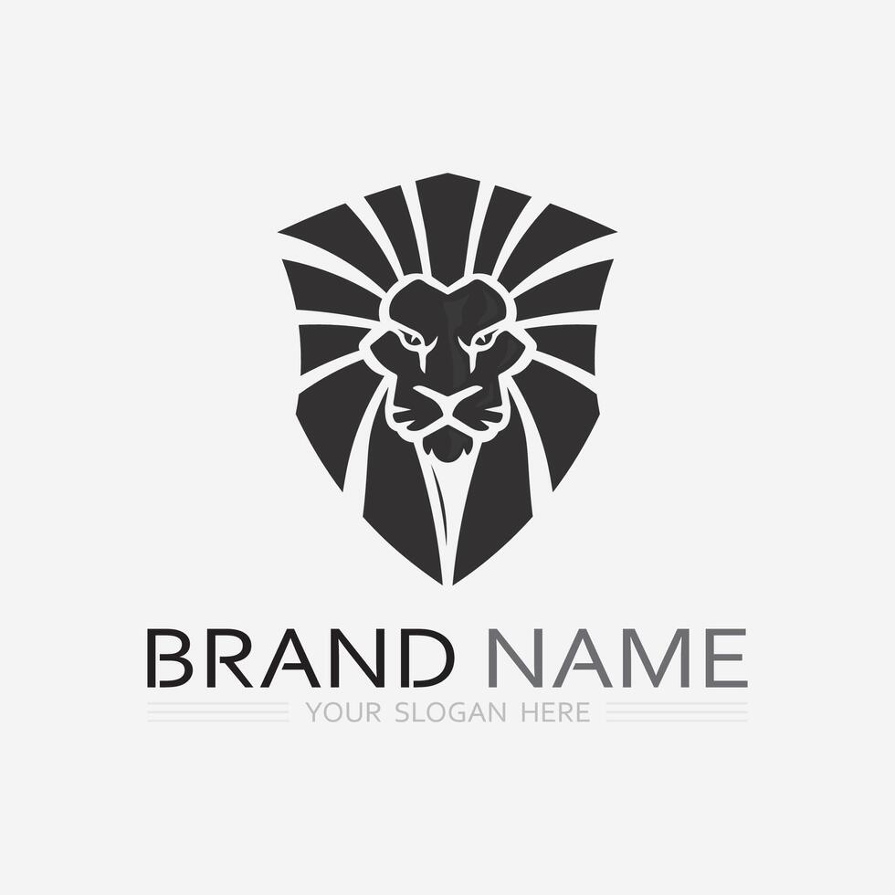 Lion Logo Template vector icon