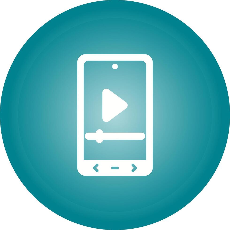 Video Player Vector Icon