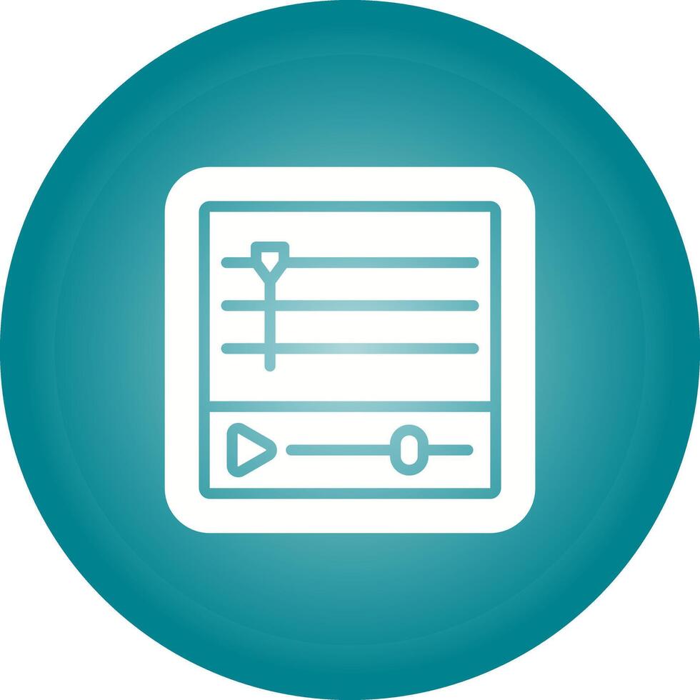 Timeline Vector Icon