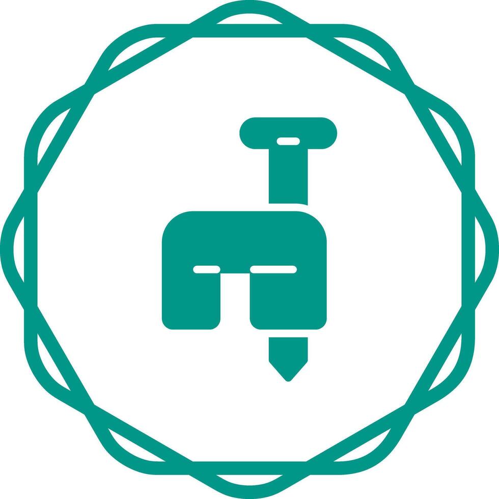 Cable Staples Vector Icon
