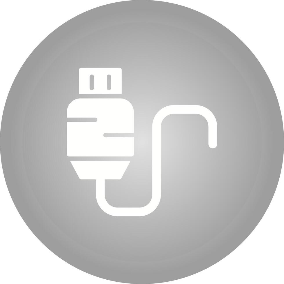 Usb Cable Vector Icon