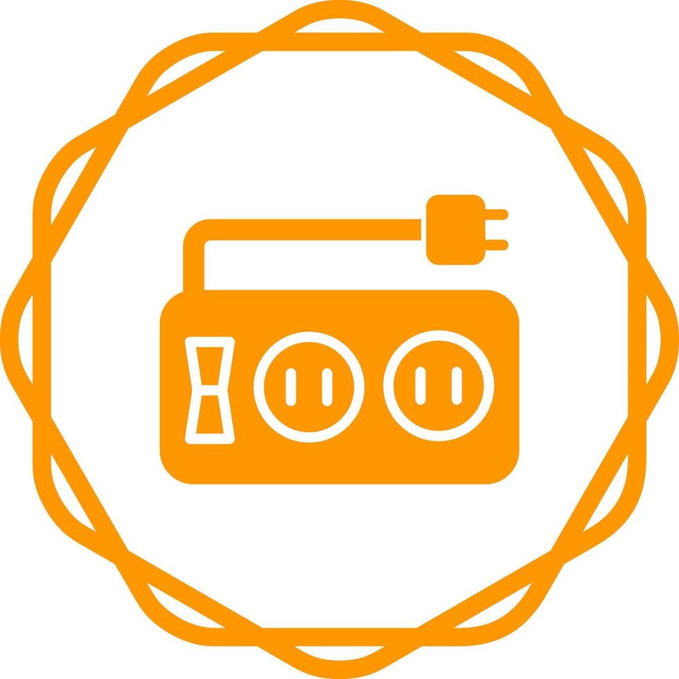 Power Strip Vector Icon