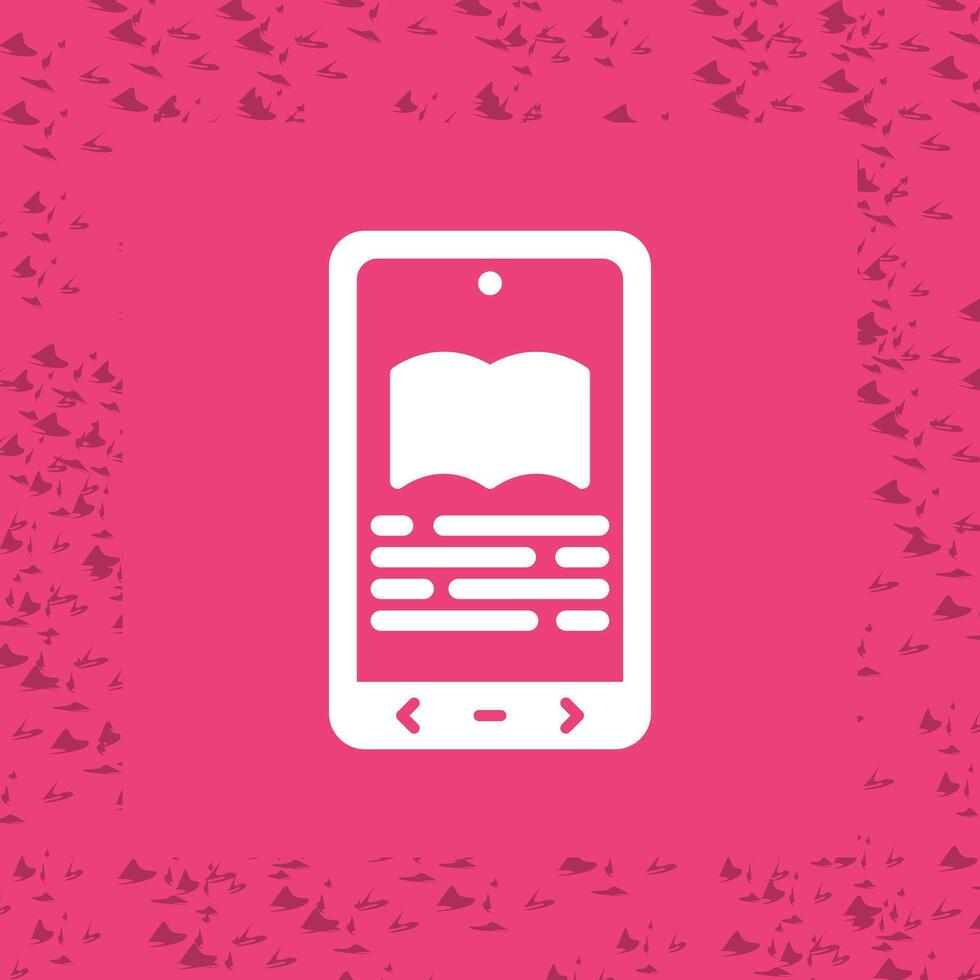 E book Reader Vector Icon