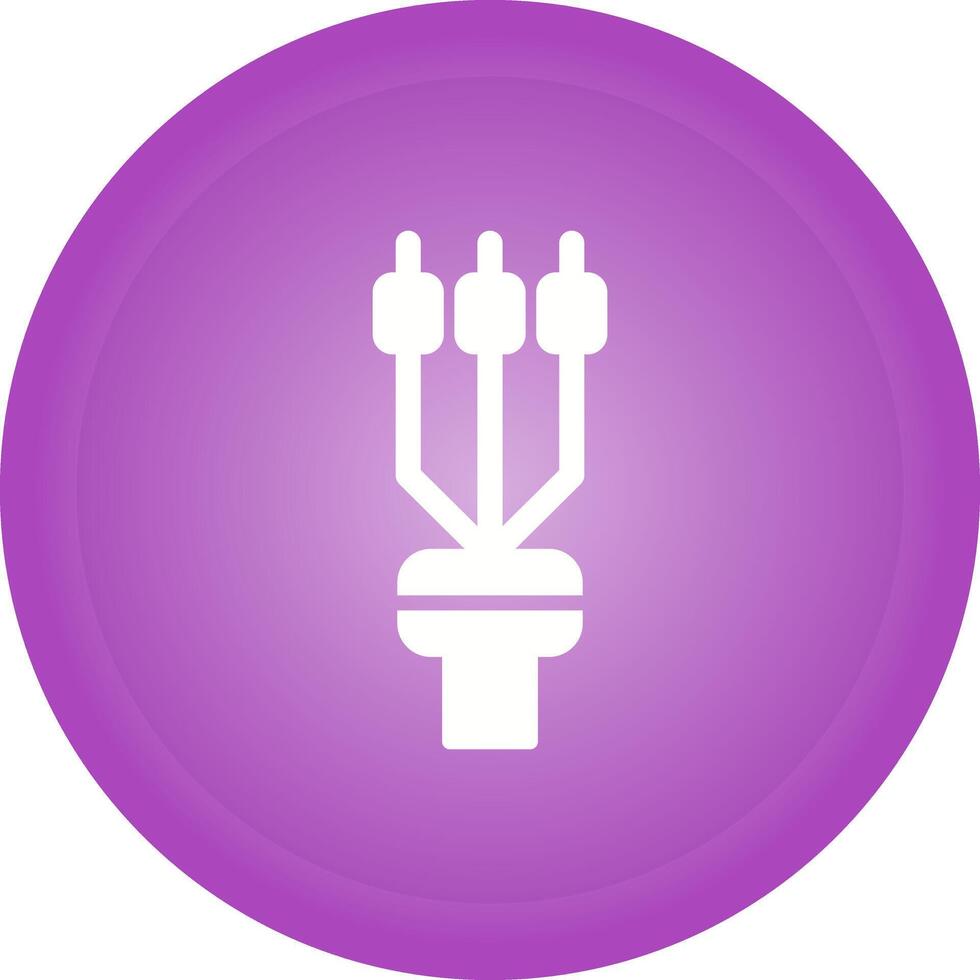Cable Termination Sleeve Vector Icon