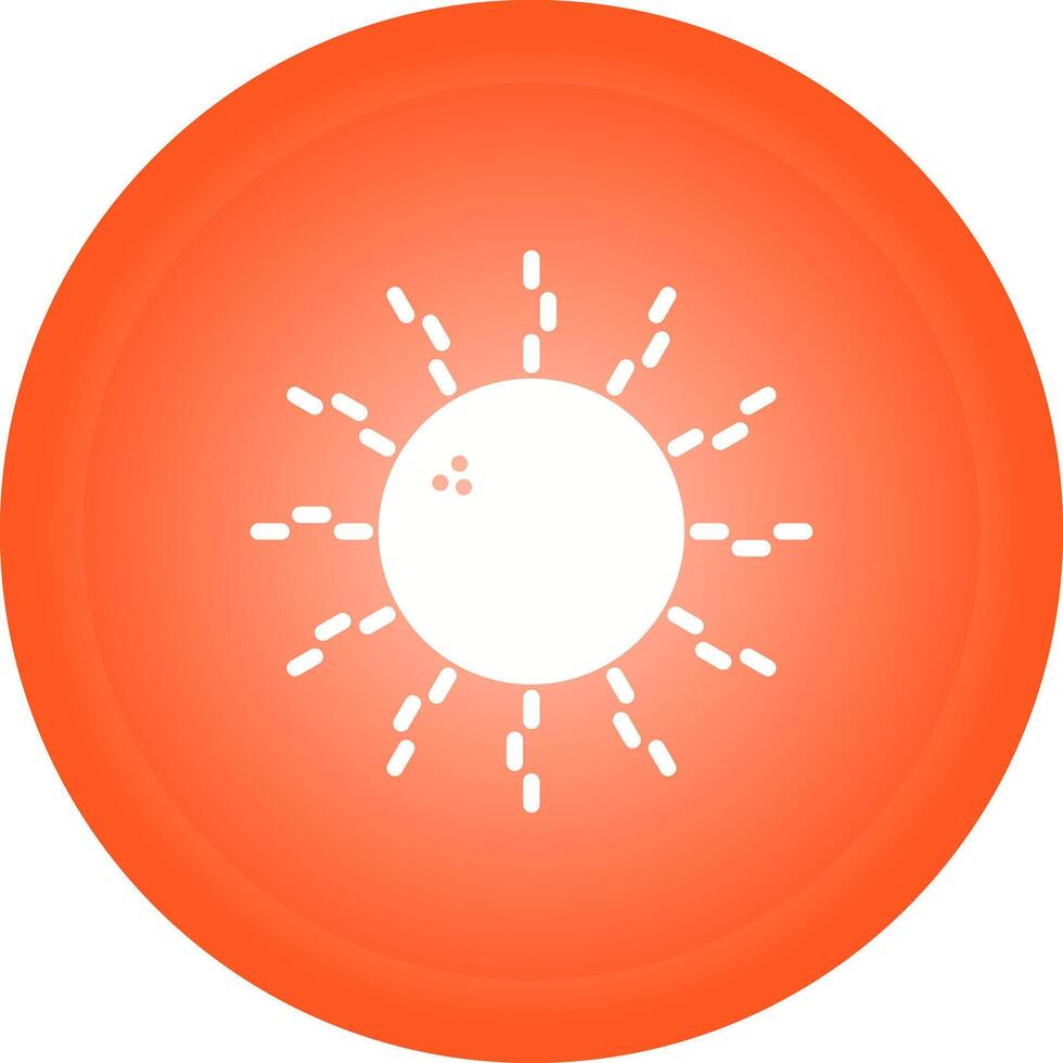 Sun Vector Icon