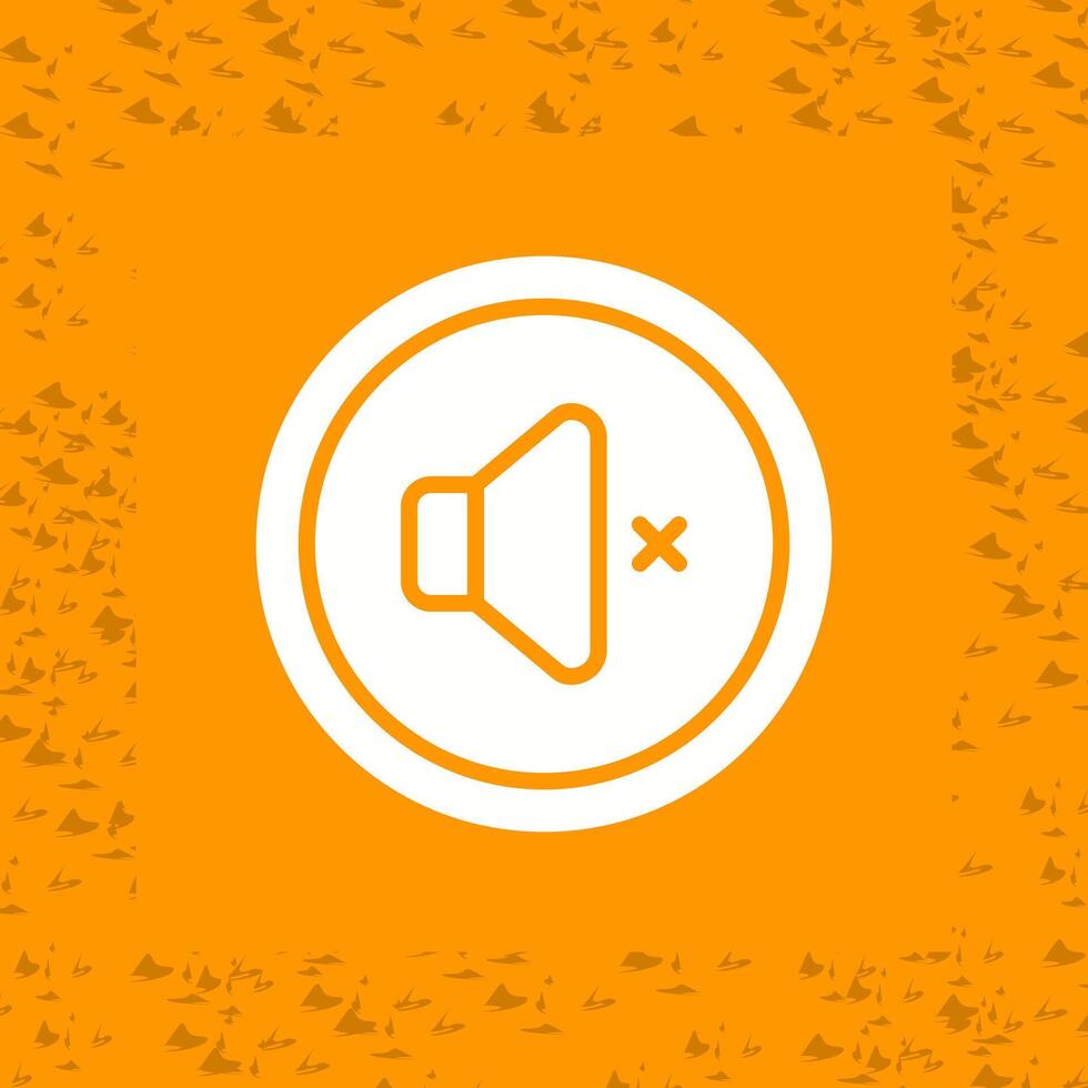 Mute Button Vector Icon