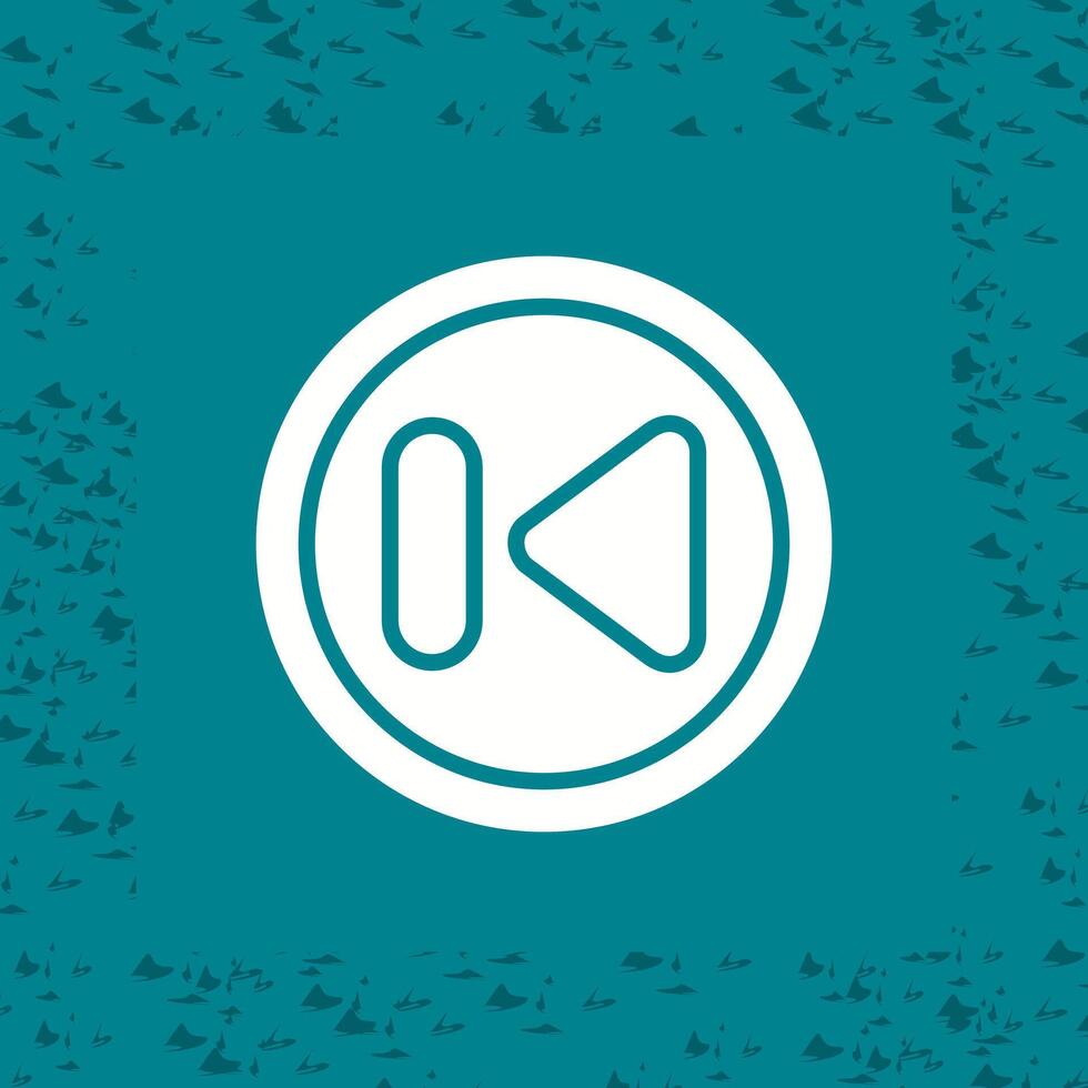 Previous Track Button Vector Icon