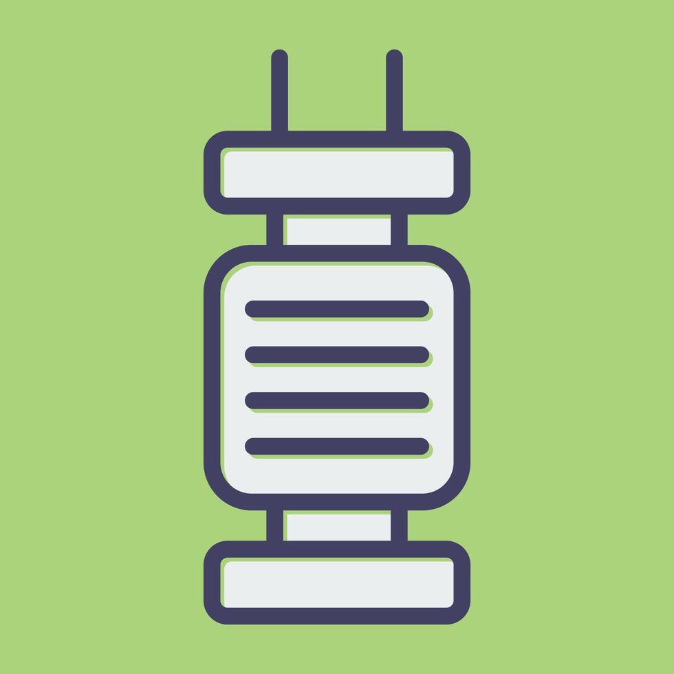 Capacitor Vector Icon 37474540 Vector Art at Vecteezy