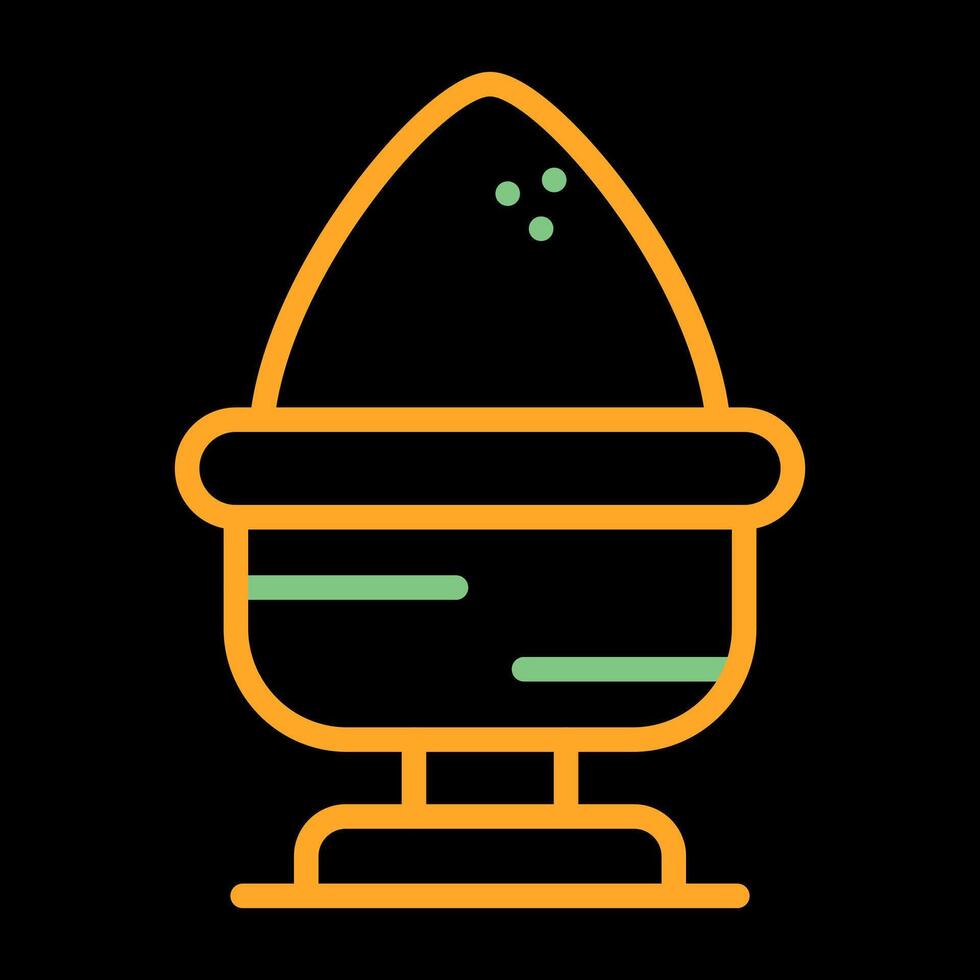 Boiled Egg Vector Icon