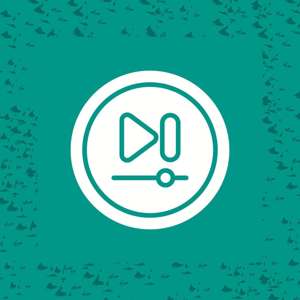 Video Next Track Button Vector Icon