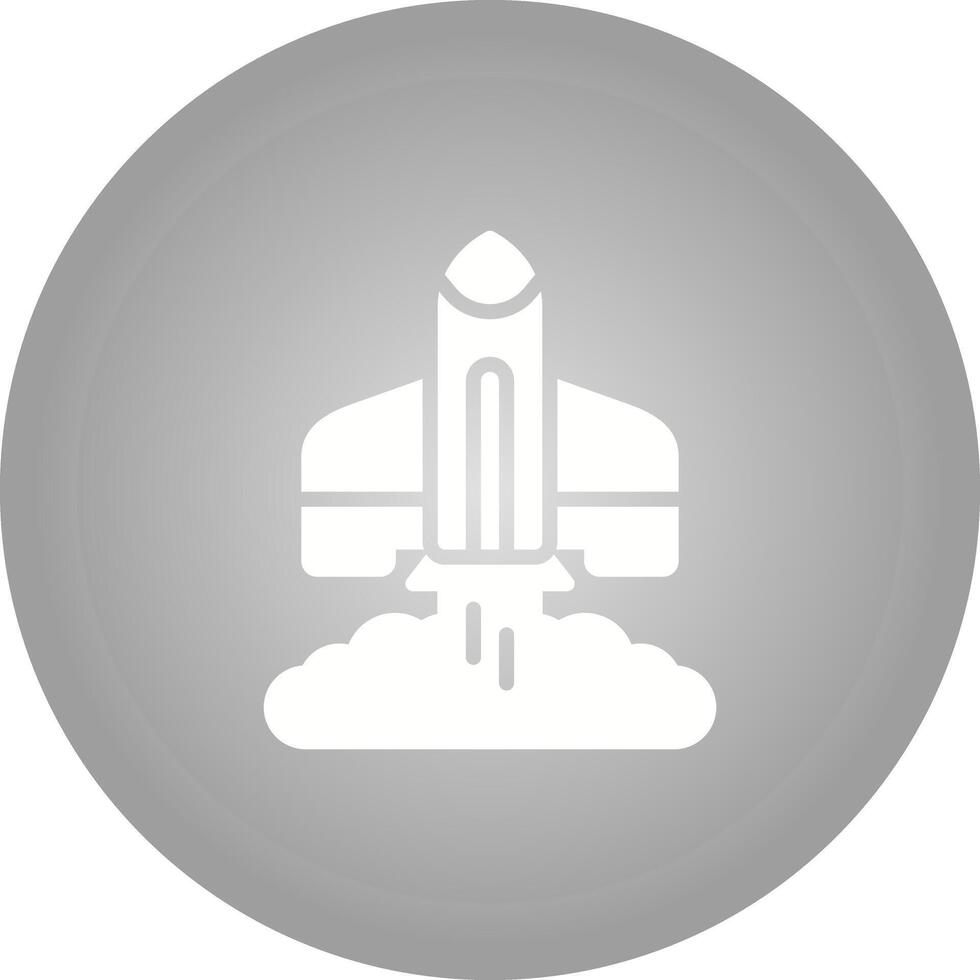 Rocket Launch Vector Icon