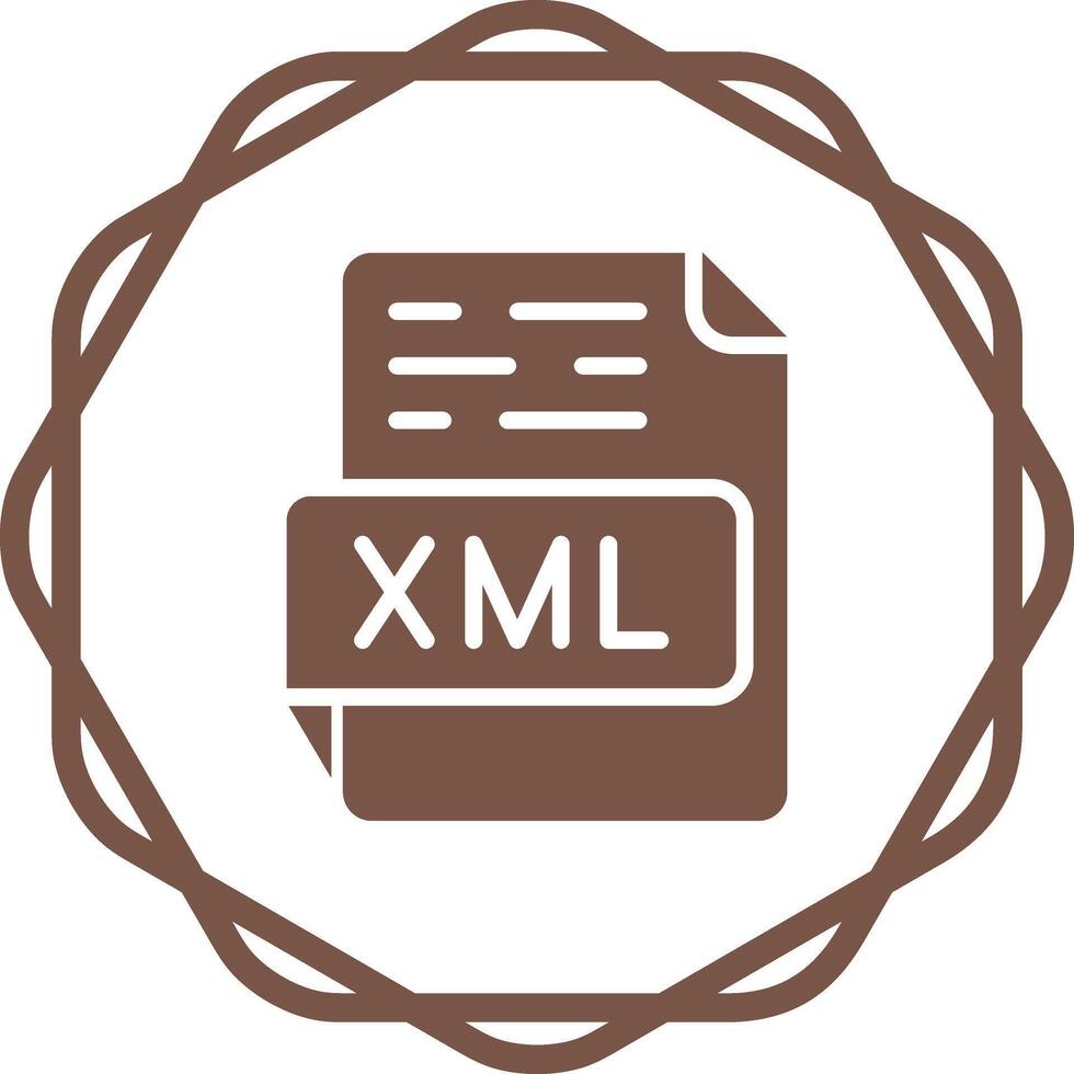 XML Vector Icon