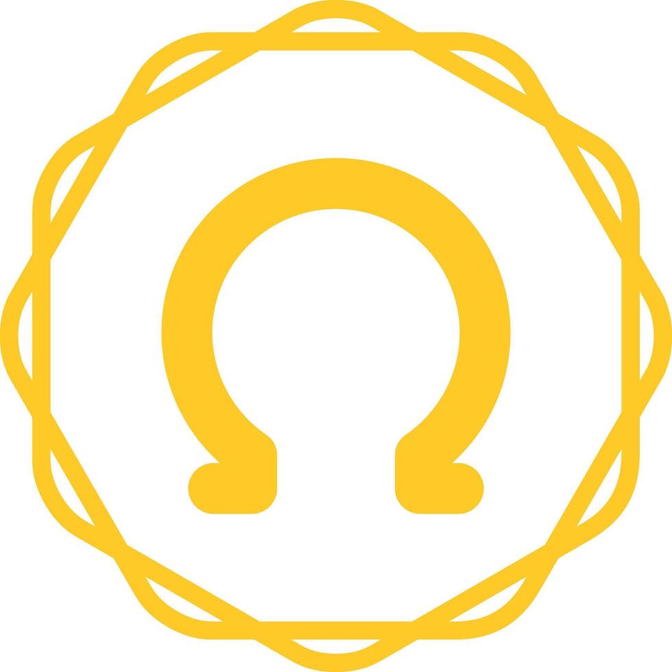 Omega Vector Icon