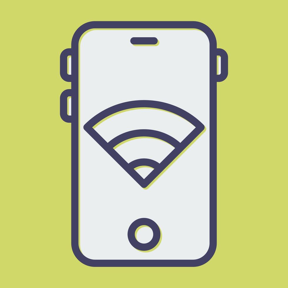 icono de wifi vector