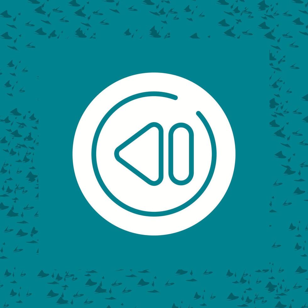 Previous Track Circle Vector Icon