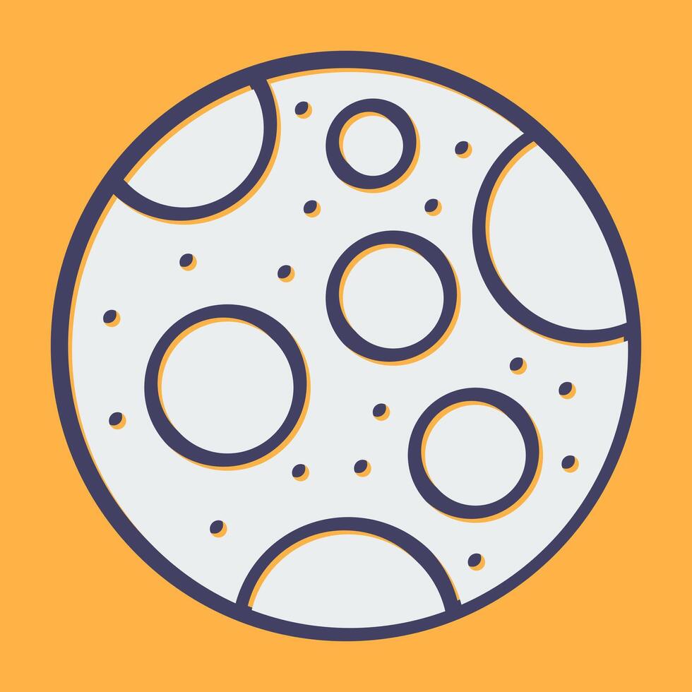 Moon Vector Icon
